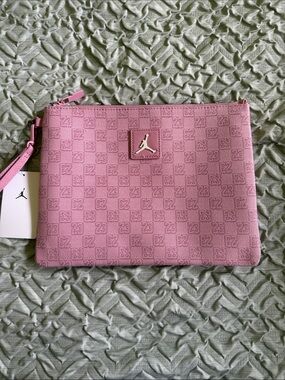 Jordan monogram pouch Pink Glaze
